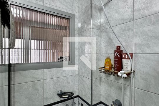 Banheiro Social de apartamento à venda com 3 quartos, 147m² em Santo Amaro, São Paulo