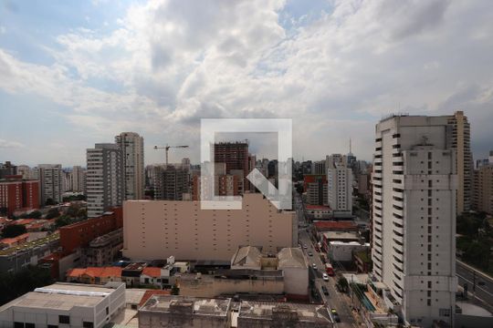 Vista da Área comum  de kitnet/studio à venda com 1 quarto, 26m² em Vila Mariana, São Paulo