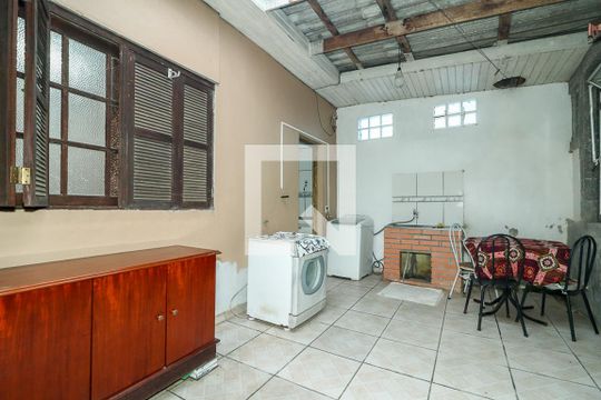 Área de Serviço de casa à venda com 3 quartos, 185m² em Jardim Sabará, Porto Alegre