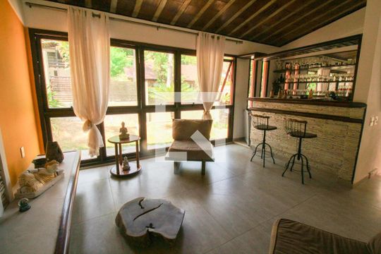Sala de casa de condomínio à venda com 4 quartos, 1036m² em Itanhangá, Rio de Janeiro