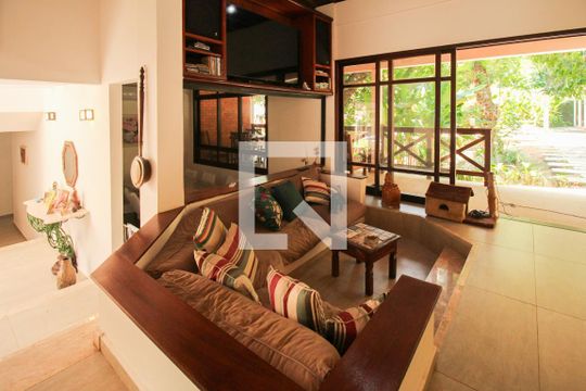 Sala de casa de condomínio à venda com 4 quartos, 1036m² em Itanhangá, Rio de Janeiro