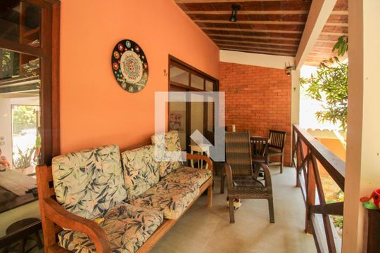 Varanda de casa de condomínio à venda com 4 quartos, 1036m² em Itanhangá, Rio de Janeiro
