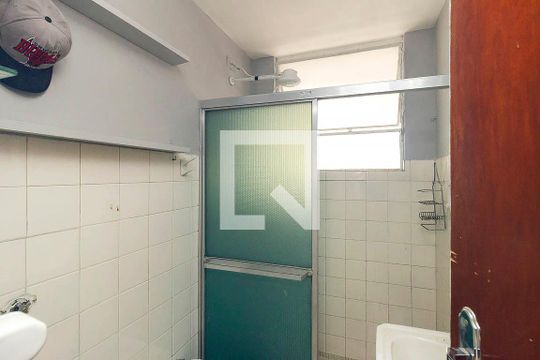 Banheiro de apartamento à venda com 1 quarto, 42m² em Santa Cecilia, São Paulo