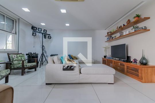 Sala de apartamento à venda com 4 quartos, 178m² em Copacabana, Rio de Janeiro