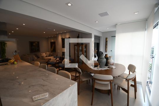 Sala de apartamento à venda com 3 quartos, 107m² em Jardim Brasil, Campinas