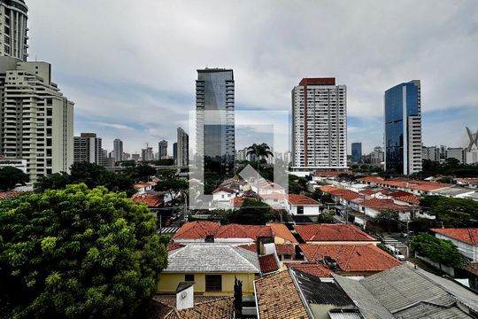 Vista Terraço de apartamento à venda com 1 quarto, 47m² em Cidade Monções, São Paulo