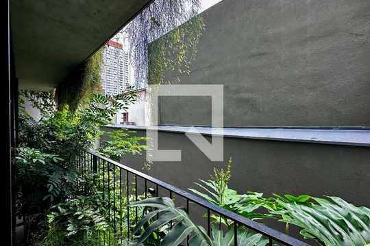 Sacada de apartamento à venda com 1 quarto, 47m² em Cidade Monções, São Paulo