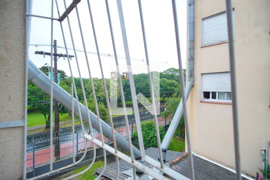 Sala - Vista de apartamento para alugar com 1 quarto, 40m² em Jardim Dona Leopoldina, Porto Alegre