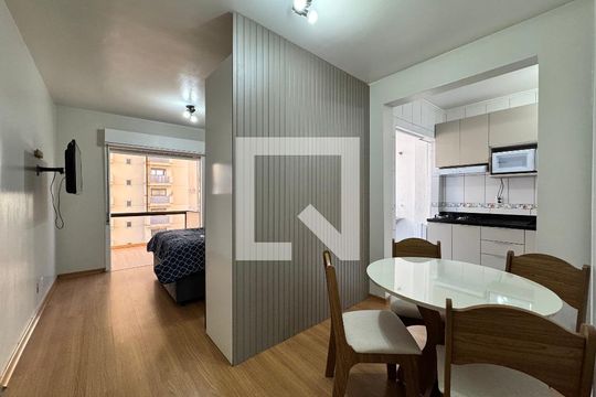 Sala de apartamento à venda com 1 quarto, 36m² em Centro, São Leopoldo