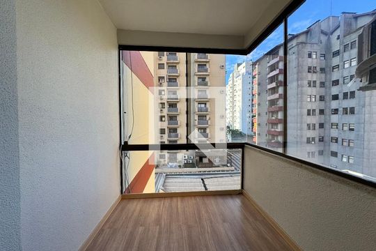 Varanda de apartamento à venda com 1 quarto, 36m² em Centro, São Leopoldo