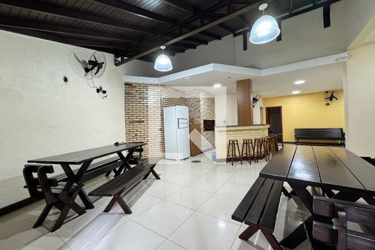 Área comum de apartamento à venda com 1 quarto, 36m² em Centro, São Leopoldo