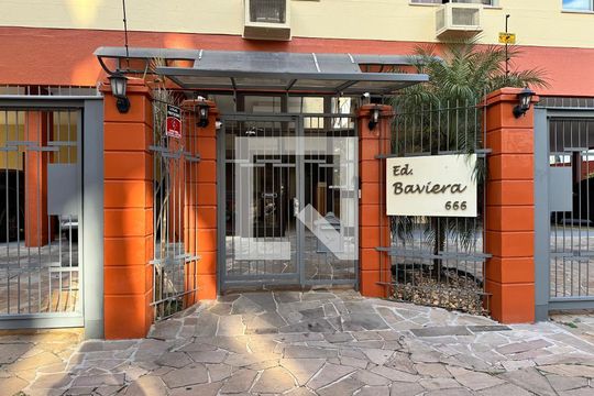 Fachada de apartamento à venda com 1 quarto, 36m² em Centro, São Leopoldo