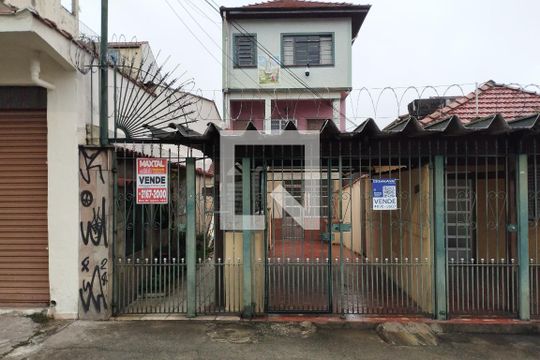 Fachada e Placa de casa à venda com 8 quartos, 265m² em Vila Nova Cachoeirinha, São Paulo