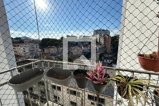 Varanda Sala de apartamento para alugar com 2 quartos, 69m² em Engenho Novo, Rio de Janeiro