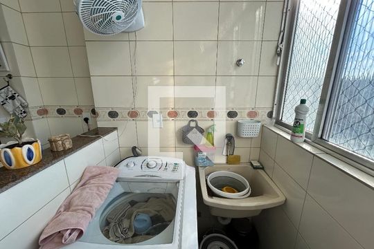 Área de Serviço de apartamento para alugar com 2 quartos, 69m² em Engenho Novo, Rio de Janeiro