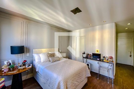 Suíte 2 de apartamento à venda com 6 quartos, 368m² em Vila Regente Feijó, São Paulo