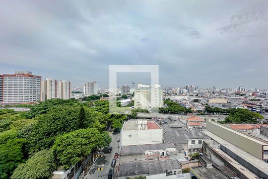 Vista da Suíte de apartamento para alugar com 2 quartos, 52m² em Mooca, São Paulo