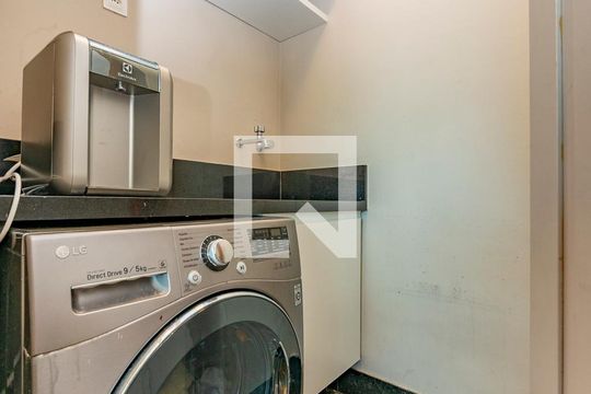 Área de Serviço de apartamento à venda com 1 quarto, 76m² em Belvedere, Belo Horizonte