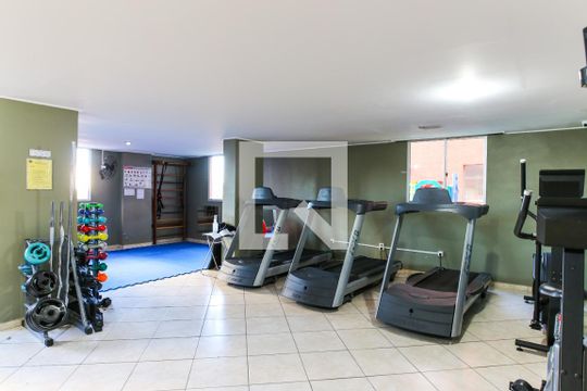 Área comum - Academia de apartamento para alugar com 3 quartos, 128m² em Vila Ema, São José dos Campos