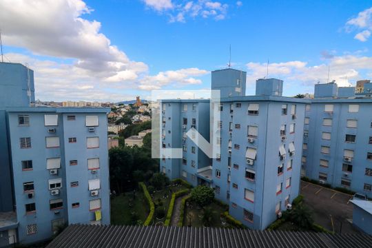 Vista da Sala de apartamento para alugar com 1 quarto, 38m² em Santo Antônio, Porto Alegre