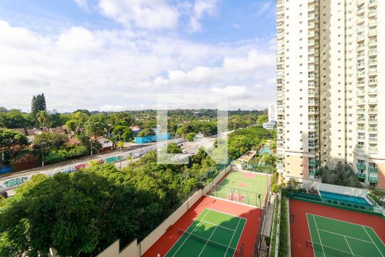 Vista de kitnet/studio para alugar com 0 quarto, 25m² em Brooklin, São Paulo