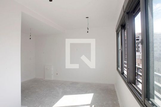 Studio - Sala / Quarto / Cozinha de kitnet/studio para alugar com 1 quarto, 24m² em Centro Histórico, Porto Alegre