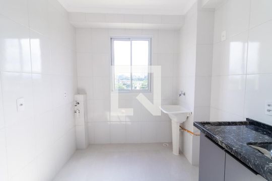 Cozinha de apartamento para alugar com 2 quartos, 35m² em Jardim America da Penha, São Paulo
