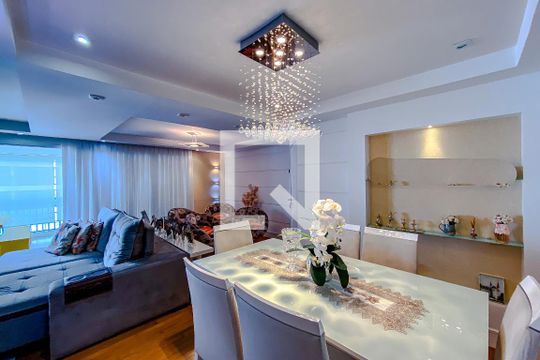 Sala de apartamento à venda com 3 quartos, 134m² em Belenzinho, São Paulo