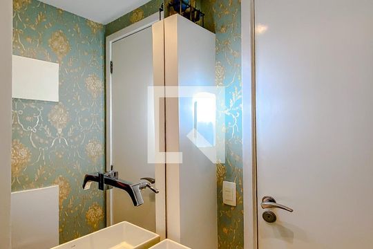 Lavabo de apartamento à venda com 3 quartos, 134m² em Belenzinho, São Paulo