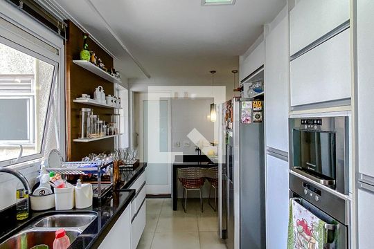 Cozinha de apartamento à venda com 3 quartos, 134m² em Belenzinho, São Paulo