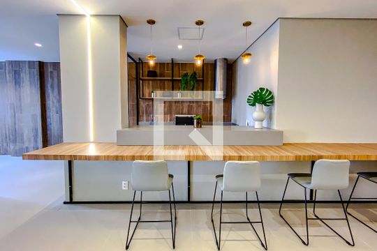 Área comum de kitnet/studio para alugar com 1 quarto, 36m² em Ipiranga, São Paulo
