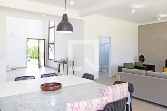 Sala de casa de condomínio para alugar com 4 quartos, 469m² em Colinas de San Diego, Vinhedo