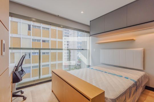 Quarto de kitnet/studio à venda com 1 quarto, 30m² em Jardins, São Paulo