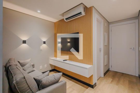 Sala de kitnet/studio à venda com 1 quarto, 30m² em Jardins, São Paulo