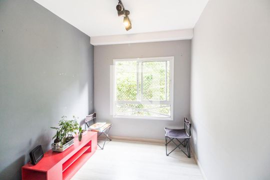 Sala  de apartamento à venda com 2 quartos, 60m² em Vila Iracema, Barueri