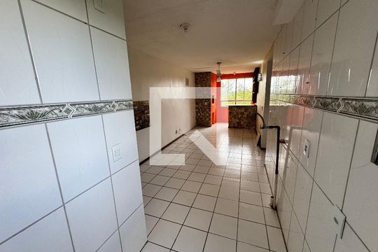 Cozinha de apartamento para alugar com 2 quartos, 44m² em Pinheiro, São Leopoldo