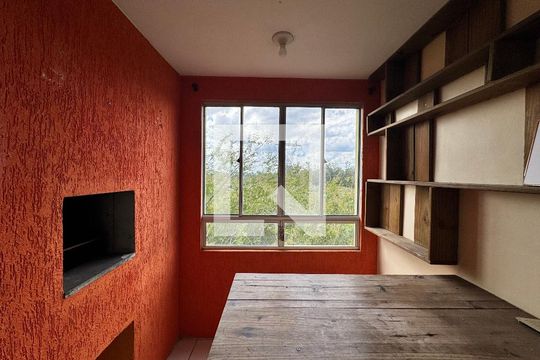 Sala de apartamento para alugar com 2 quartos, 44m² em Pinheiro, São Leopoldo