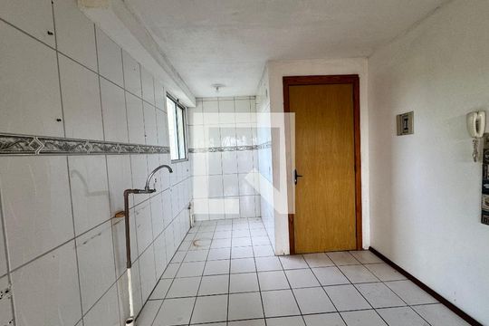 Cozinha de apartamento para alugar com 2 quartos, 44m² em Pinheiro, São Leopoldo
