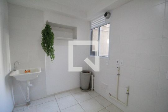 Área de serviço de apartamento à venda com 2 quartos, 45m² em Taquara, Rio de Janeiro