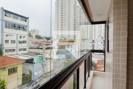 Varanda da Sala de apartamento à venda com 2 quartos, 66m² em Vila Zanardi, Guarulhos