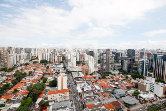 Vista da Suíte 1 de apartamento à venda com 3 quartos, 189m² em Vila Nova Conceição, São Paulo