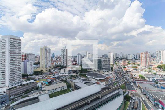 Vista da Sala de apartamento à venda com 1 quarto, 24m² em Vila Prudente, São Paulo