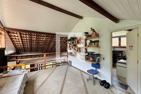 Sala 2 de casa de condomínio para alugar com 5 quartos, 5400m² em Vargem Pequena, Rio de Janeiro