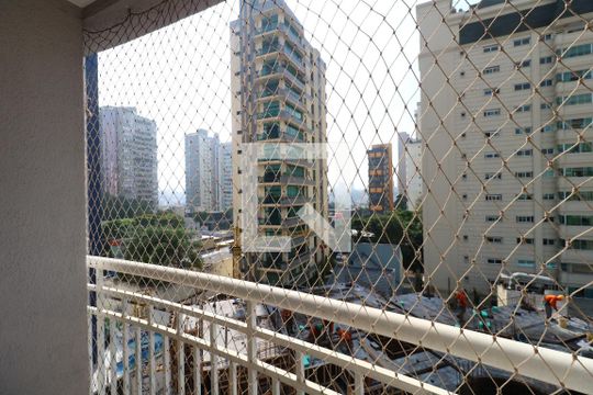 Sacada da Sala de apartamento para alugar com 2 quartos, 64m² em Jardim, Santo André