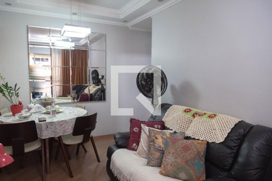 Sala de apartamento à venda com 2 quartos, 50m² em Ponte Grande, Guarulhos
