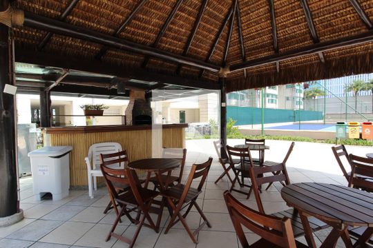 Área comum - Churrasqueira de apartamento à venda com 3 quartos, 81m² em Barra da Tijuca, Rio de Janeiro