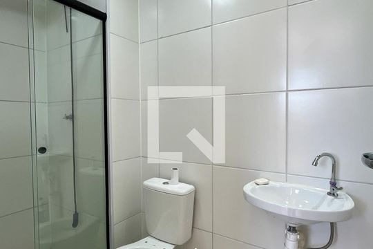 Banheiro de apartamento à venda com 2 quartos, 34m² em Vila Barreto, São Paulo