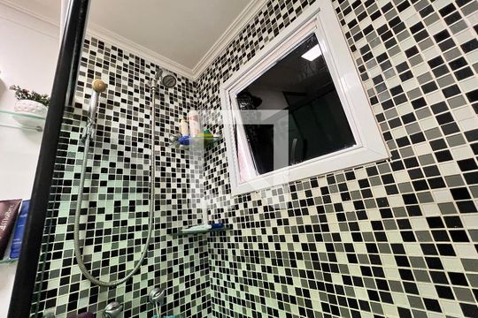 Banheiro Social de apartamento à venda com 2 quartos, 58m² em Taquara, Rio de Janeiro