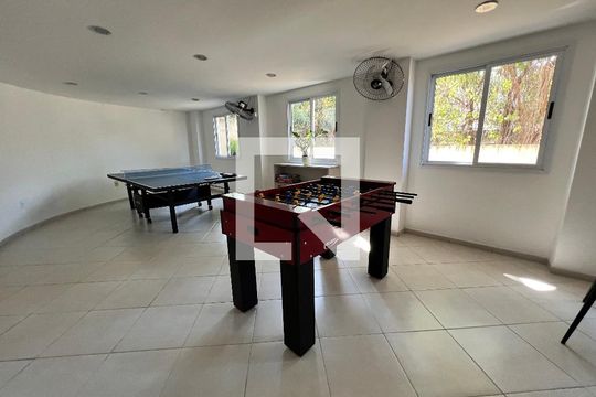 Área Comum - Sala de Jogos de apartamento à venda com 2 quartos, 58m² em Taquara, Rio de Janeiro