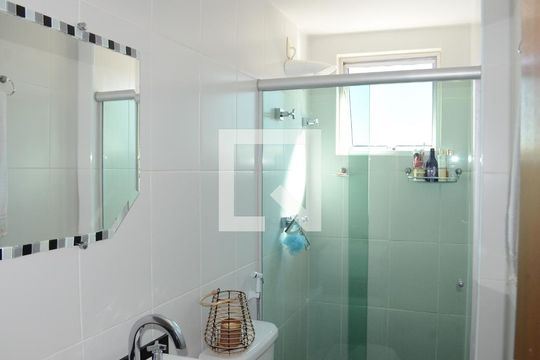Banheiro da Suíte de apartamento para alugar com 3 quartos, 103m² em Cidade Nova, Belo Horizonte